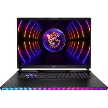 MSI Laptop Gaming MSI Raider GE78 HX 14VHG, Intel Core i9-14900HX, 17 inch QHD+, 32GB RAM, 1TB SSD, nVidia RTX 4080 12GB, Windows 11 Pro, Negru