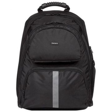 Targus Rucsac notebook Targus 15.6, Black, Material rezistent, multiple buzunare, TSB-ATEANO.