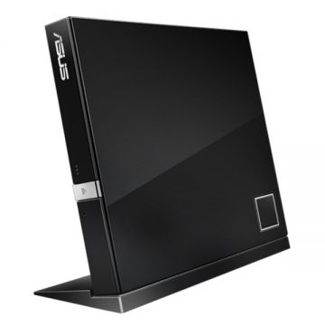 Unitate optica notebook ASUS ASUS SBW-06D2X-U BLU-RAY writer extern 6X, suport M-DISC, compatibil cu Windows si Mac OS, ASUS Webstorage gratuit 12 luni, Nero BackItUp, Negru