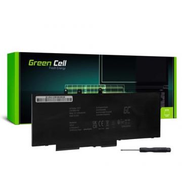 Baterie 93FTF GJKNX pentru laptop Dell Latitude 5280 5290 5480 5490 5491 5495 5580 5591 Precision 3520 3530 / 7.6V, 6200 mAh
