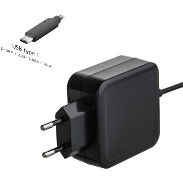 Incarcator laptop AK-ND-60 45W USB type-C USB-C Quick Charge QC Incarcator laptop AK-ND-60 45W USB type-C USB-C Quick Charge QC