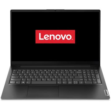 Laptop Lenovo 15.6'' V15 G4 AMN, FHD, Procesor AMD Ryzen™ 3 7320U (4M Cache, up to 4.1 GHz), 8GB DDR5, 256GB SSD, Radeon 610M, No OS, Business Black