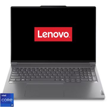 Laptop Lenovo 16'' ThinkBook 16p G5 IRX, 3.2K IPS 165Hz, Procesor Intel® Core™ i9 14900HX (36M Cache, up to 5.80 GHz), 32GB DDR5, 1TB SSD, GeForce RTX 4060 8GB, No OS, Storm Grey