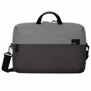Targus Geanta Targus Sagano pentru laptop de 15.6inch, Negru cu Gri