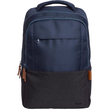 Trust Rucsac laptop Trust Lisboa pentru laptop-uri cu diagonala de 16, material POM, RPET Polyester, RPET twill polyester, volum 23 L, albastru