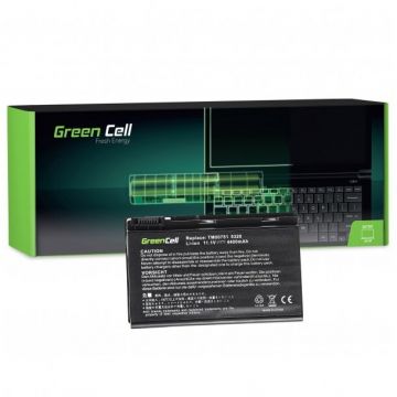 Baterie Laptop AC08  GRAPE32/ TM00741/ TM00751 pentru Acer Extensa 5220 5620 5520 7520 4400mAh Negru