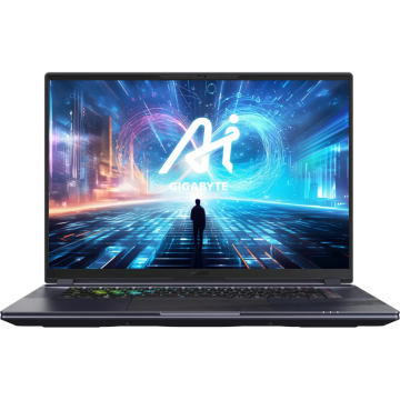 Laptop Aorus 16X WQXGA 16 inch Intel Core i9-14900HX 32GB 2TB SSD RTX 4070 Windows 11 Home Midnight Gray Layout DE