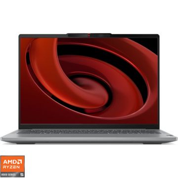 Laptop Lenovo 14'' IdeaPad Pro 5 14AHP9, 2.8K OLED 120Hz, Procesor AMD Ryzen™ 5 8645HS (16M Cache, up to 5.0 GHz), 16GB LPDDR5X, 1TB SSD, GeForce RTX 3050 6GB, No OS, Arctic Grey