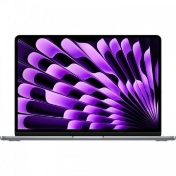 Laptop MacBook Air 13 cu Liquid Retina M3 13.6 inch 24GB 512GB SSD macOS Sonoma Space Grey