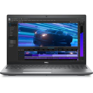 Laptop Precision 3591 15.6 inch FHD Intel Core Ultra 9 185H 64GB DDR5 1TB SSD nViida RTX 2000 Ada 8GB Windows 11 Pro 3Yr NBD Grey