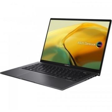 Laptop UM3402YA-KM799X  14inch OLED AMD Ryzen 5 7430U  16GB 512GB Wireless Windows 11 Pro Jade Black