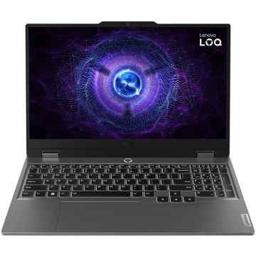 Laptop LOQ Intel Core i5-12450HX 15.6inch Full HD 16GB 512GB NVIDIA GeForce RTX 4050 Wi-Fi 6 (802.11ax) Windows 11 Home Gri