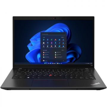 Laptop ThinkPad L14 Intel Core i3-1215U 14inch FHD 16GB 512GB UHD Graphics Wi-Fi 6 (802.11ax) LTE Windows 11 Pro Negru