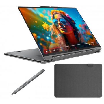 Laptop YOGA 9 2-in-1 14 - Ultra 7 155H 14inch-2,8K OLED 32GB 512GB EVO Windows 11 Home Gri