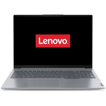 Lenovo Laptop Lenovo ThinkBook 16 G7 IML cu procesor Intel® Core™ Ultra 5 125U pana la 4.3GHz, 16 inch, WUXGA, IPS, 16GB DDR5, 1TB SSD, Intel® Graphics, No OS, Gri (Tastatura US)
