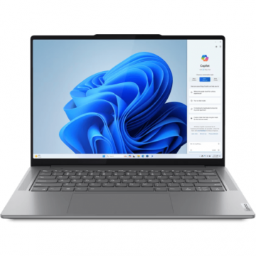 Lenovo Ultrabook Lenovo 14.5'' Yoga Pro 7 14IMH9, 2.5K IPS 90Hz, Procesor Intel® Core™ Ultra 5 125H (18M Cache, up to 4.50 GHz), 16GB LPDDR5X, 1TB SSD, Intel Arc, No OS, 3Yr Onsite Premium Care, Gri