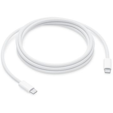 Apple Cablu de date Apple MYQT3ZM/A, USB-C male - USB-C male, Alb