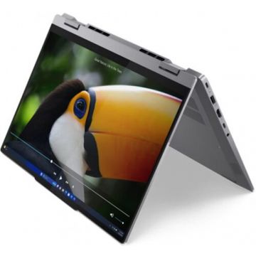 Lenovo Laptop 2 in 1 Lenovo ThinkBook G4 IML, Intel Core Ultra 7 155U, 14 inch WUXGA Touch, 32GB RAM, 1TB SSD, Windows 11 Pro, Gri (Tastatura US)