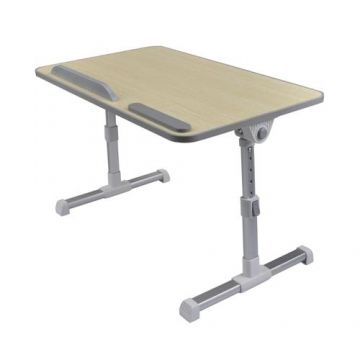 Stand Spacer SPNS-TABLE pentru laptop de maxim 17 inch, 52x30x1.2 cm, inaltime reglabila, Inclinare ajustabila pana la 30 grade