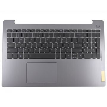 Tastatura Lenovo IdeaPad 3-15ITL6 Type 82KU Gri cu Palmrest Gri cu TouchPad iluminata backlit