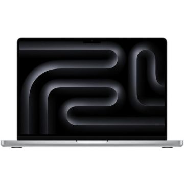 Apple Laptop Apple MacBook Pro, Apple M3 Pro, 14.2 inch, 18GB RAM, 512GB SSD, Mac OS Sonoma, Argintiu