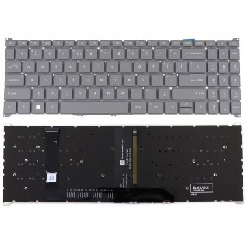 Tastatura Acer Aspire 3 A315-24PT Gri iluminata backlit
