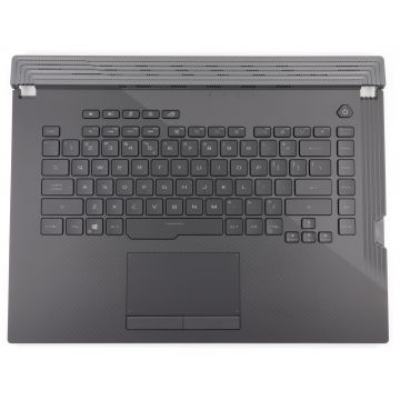 Tastatura Asus 0KN1-8T6US11 Neagra cu Palmrest Negru si TouchPad iluminata RGB cu modul backlit
