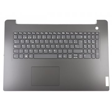 Tastatura Lenovo IdeaPad 3-17ITL6 Gri cu Palmrest Gri si TouchPad fara Buton Power