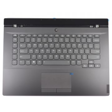 Tastatura Lenovo Legion Y740-15IRHg Gri cu Palmrest Gri si TouchPad iluminata RGB backlit