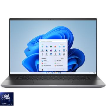 Laptop DELL 16'' Precision 5690 Workstation, FHD+, Procesor Intel® Core™ Ultra 9 185H (24M Cache, up to 5.10 GHz), 32GB LPDDR5X, 1TB SSD, RTX 2000 Ada 8GB, Win 11 Pro, 3Yr BOS