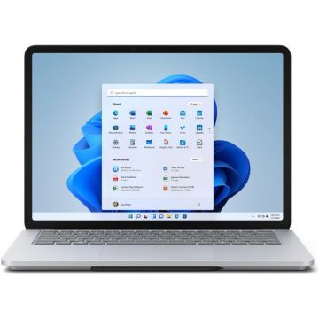 Laptop Surface Laptop Studio 14.4 inch Touch Intel Core i7-11370H 32GB DDR4 2TB SSD nVidia GeForce 3050Ti 4GB DE layout Windows 10 Pro Platinum Grey