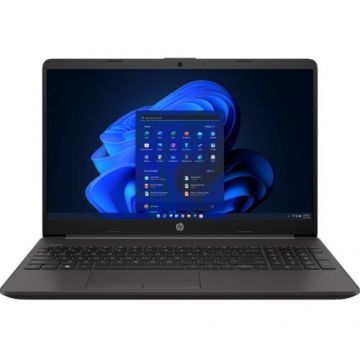 HP Laptop HP 250 G9, Intel Core i5-1235U, 15.6 inch FHD, 8GB RAM, 512GB SSD, Free DOS, Negru (INT keyboard)