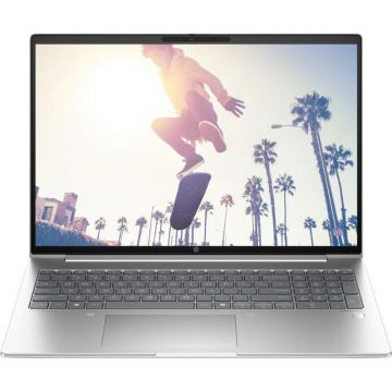 HP Laptop HP 460 G11, Intel Core Ultra 5 125U, 16 inch WUXGA, 8GB RAM, 512GB SSD, Free DOS, Argintiu (Tastatura US)