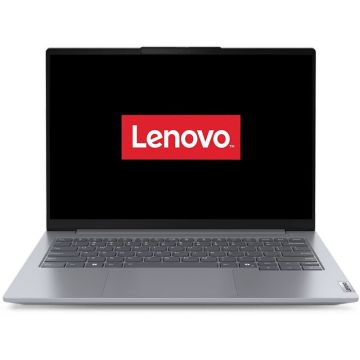 Lenovo Laptop 14'' ThinkBook 14 G7 IML, WUXGA IPS, Procesor Intel Core Ultra 7 155H (24M Cache, up to 4.80 GHz), 16GB DDR5, 512GB SSD, Intel Integrated Graphics, No OS, Arctic Grey (Tastatura US)