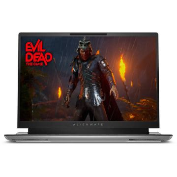 Laptop Alienware x16 R2 16 inch QHD+ 240Hz Intel Core Ultra 9 185H 32GB LPDDR5X 2TB SSD nVidia GeForce RTX 4090 16GB Windows 11 Pro 3Yr OnSite Luna Silver