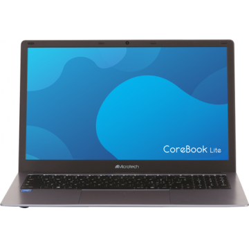 Laptop Microtech Corebook Lite (Procesor Intel® Celeron® N4020 (4M Cache, up to 2.80 GHz) 15.6inch FHD, 8GB, 256GB SSD, Intel® UHD Graphics 600, Windows 11 Pro, Gri)