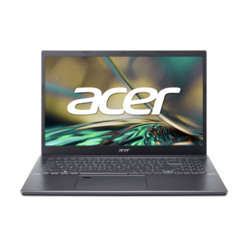 Laptop Acer Aspire 5 A515 (Procesor Intel® Core™ i5-12450H (12M Cache, up to 4.40 GHz, with IPU) 15.6inch FHD IPS, 16GB, 512GB SSD, Intel Iris Xe Graphics, Gri)