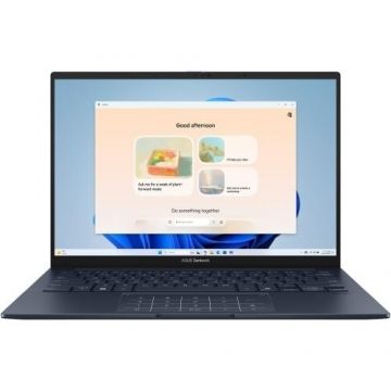 Laptop ASUS Zenbook 14, UX3405CA-PZ314X, 14.0-inch, 3K (2880 x 1800) OLED 16:10 aspect ratio,Intel® Core™ Ultra 9 Processor 285H (24M Cache, up to 5.40 GHz), 32GB LPDDR5X on board, 1TB M.2 NVMe™ PCIe® 4.0 SSD, 120Hz refresh rate, 400nits, Glossy display,
