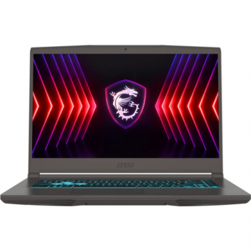 Laptop Gaming MSI Thin 15 B13VE-1470XRO (Procesor Intel® Core™ i7-13620H (24M Cache, up to 4.90 GHz), 15.6inch FHD 144 Hz, 16GB, 512GB SSD, GeForce RTX 4050 @6GB, Gri)