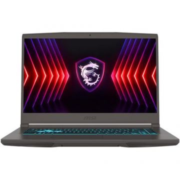 Laptop Gaming MSI Thin A15 B7V (Procesor AMD Ryzen 5 7535HS (16M Cache, up to 4.55 GHz), 15.6inch FHD 144Hz, 16GB DDR5, 512GB SSD, GeForce RTX 4050 @6GB, Gri)