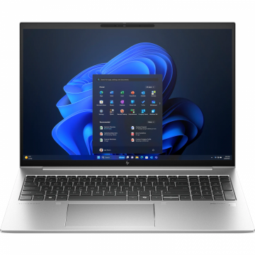 Laptop HP EliteBook 860 G11 cu procesor Intel Core U7-155H 16-Core (2.5GHz, up to 4.8GHz, 24MB), 16.0 inch WUXGA, Intel Graphics, 32GB DDR5, SSD, 1TB PCIe NVMe, Windows 11 Pro 64bit, Silver, 1yw