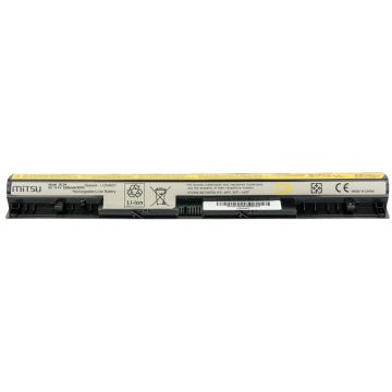 Mitsu Baterie Mitsu pentru Lenovo IdeaPad,  G500s, G510s, Z710,  2200 mAh, 32 Wh , 14,4 - 14,8 volți, Negru