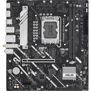 Placa de baza ASUS PRIME H810M-A WIFI, Intel B810,  LGA 1851, DDR5, mATX