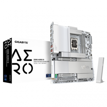 Placa de baza GIGABYTE Z890 AERO D, DDR5, eATX, LGA 1851, Intel Z890