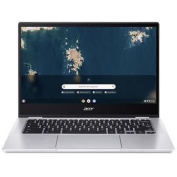 Acer Laptop Acer Chromebook 314, 14 inch 1920 x 1080 Touchscreen, Intel Celeron N4500 2 C / 2 T, 1.1 GHz - 2.8 GHz, 4 MB cache, 6 W, 4 GB DDR4, 64 GB SSD, Intel UHD Graphics, Chrome OS, Argintiu