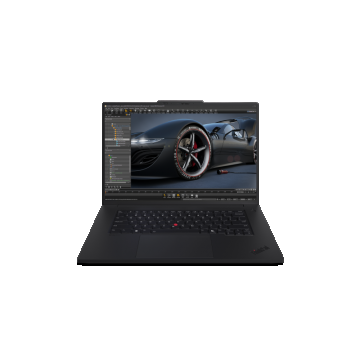 Laptop Lenovo ThinkPad P1 Gen 7; 16' WQXGA (2560x1600) IPS 500nits Anti- glare, 100% sRGB, 165Hz, TÜV Low Blue Light; Intel® Core™ Ultra 9 185H, 16C (6P + 8E + 2LPE) / 22T, Max Turbo up to 5.1GHz, 24MB; Video NVIDIA® GeForce RTX™ 4070 8GB GDDR6; RAM 64GB