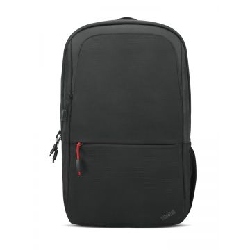 Lenovo ThinkPad Essential 16-inch Backpack (Eco), Two main compartments, including a dedicated padded PC pocket, designed to fit Lenovo ThinkPad laptops up to 16 inches, Two additional front zip pockets for quick accessory access, One mesh side water
