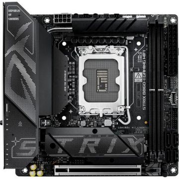 Placa de baza ASUS ROG STRIX B860-I GAMING WIFI, Intel B860, Socket 1851, mITX