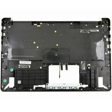 Tastatura Asus 90NB0FL1 R33US1 Neagra cu Palmrest Argintiu fara TouchPad iluminata backlit