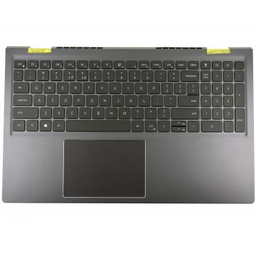 Tastatura Dell Vostro 15 V5515 Neagra cu Palmrest Gri iluminata backlit